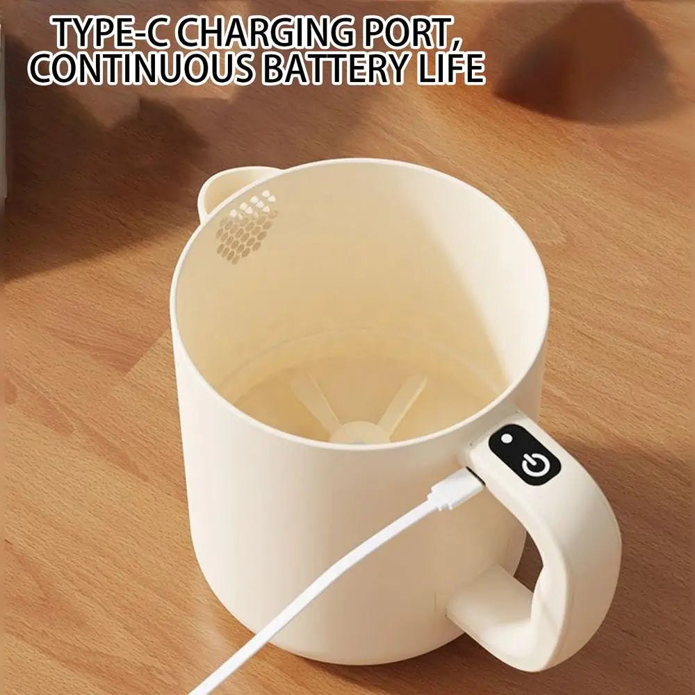 Rice Washer & Egg Mixer One-Touch USB Rechargeable