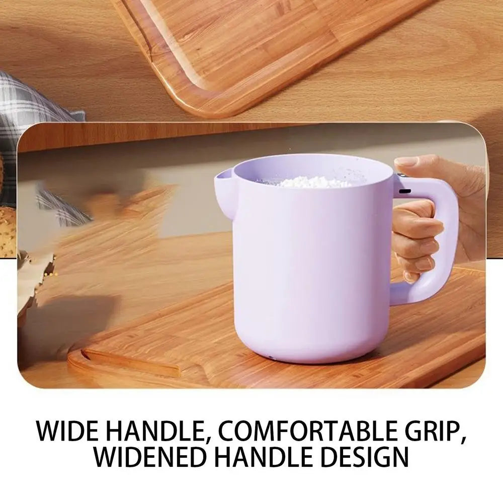 Rice Washer & Egg Mixer One-Touch USB Rechargeable