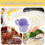 Rice Washer & Egg Mixer One-Touch USB Rechargeable