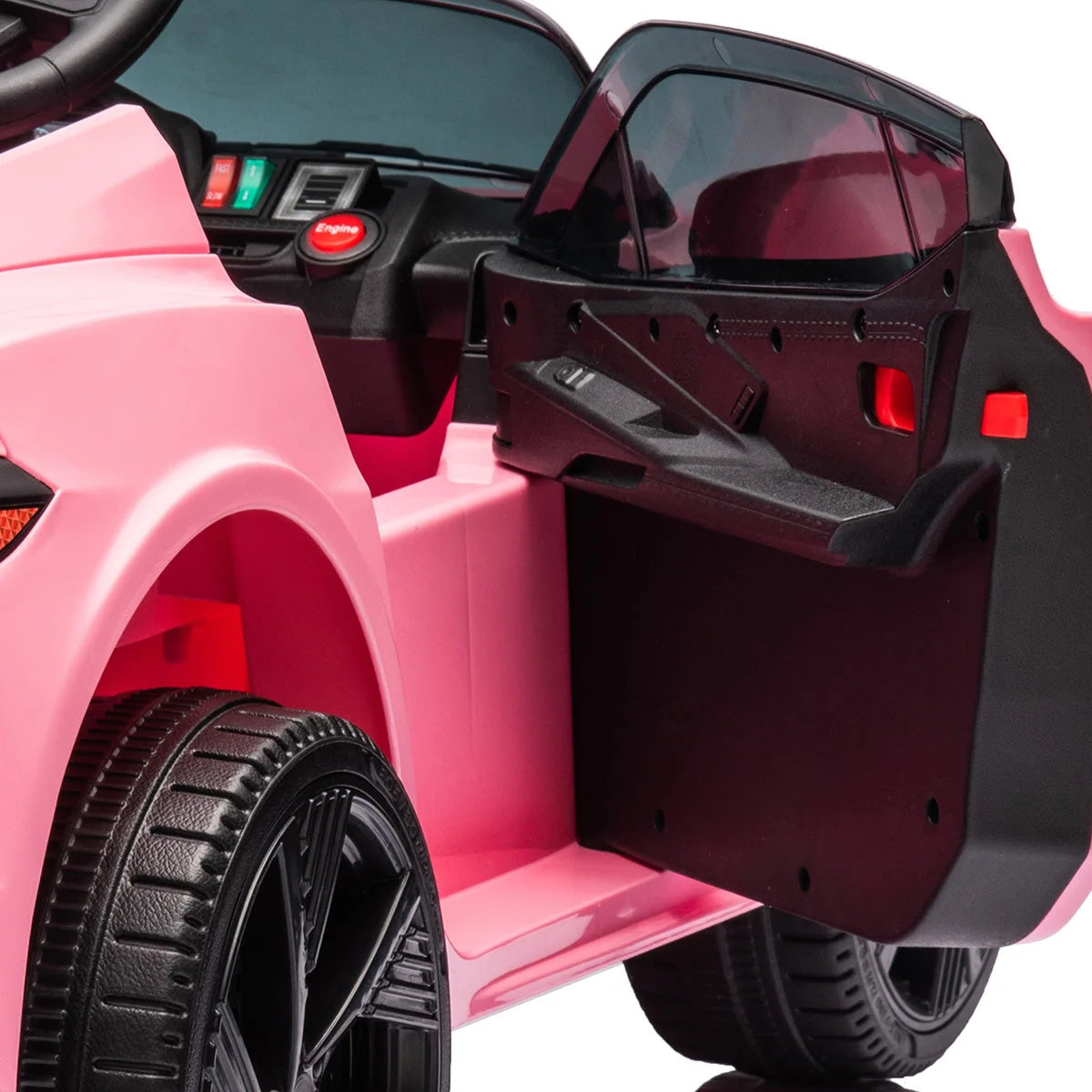 Ride-On Car 12V Parental Remote Control LED Lights