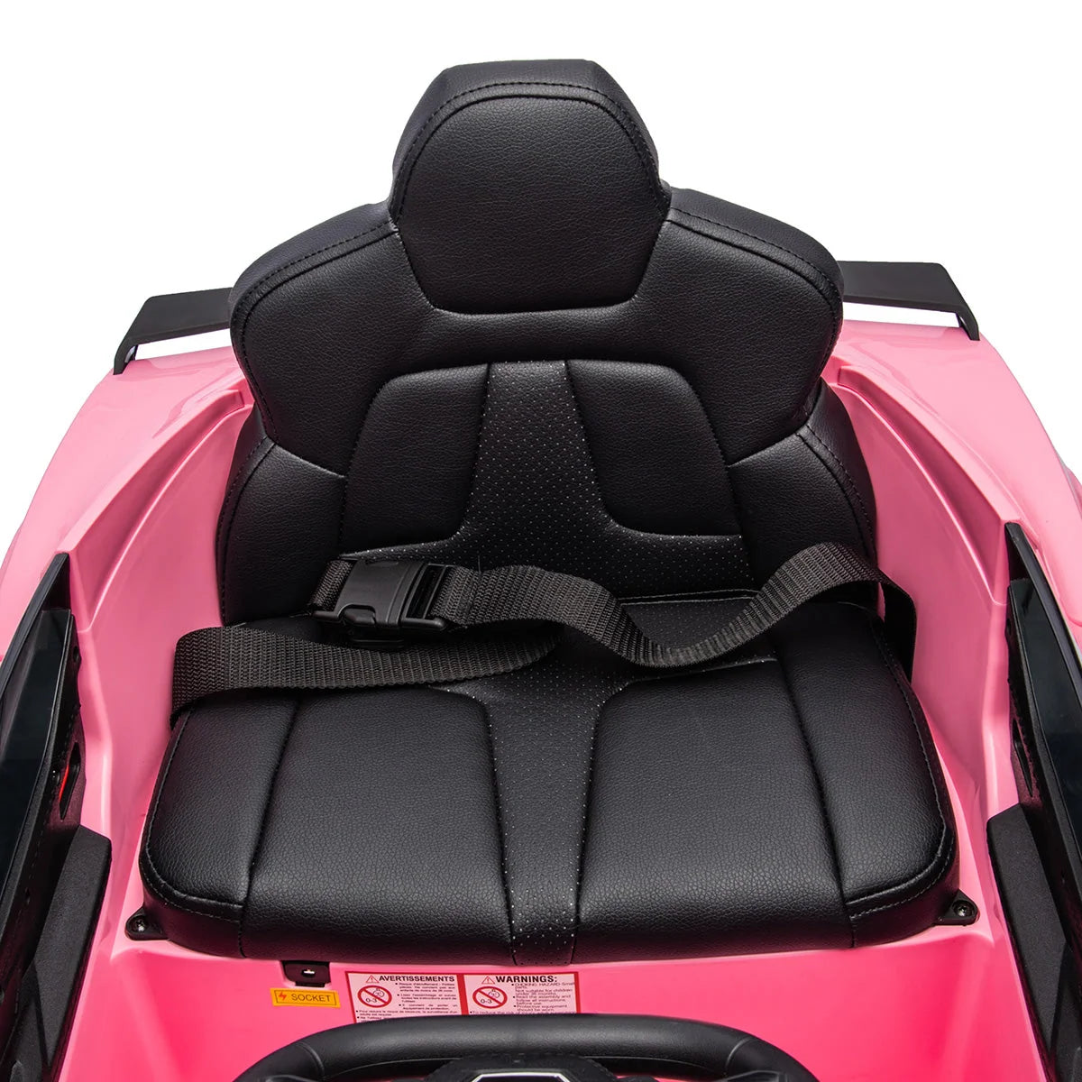 Ride-On Car 12V Parental Remote Control LED Lights