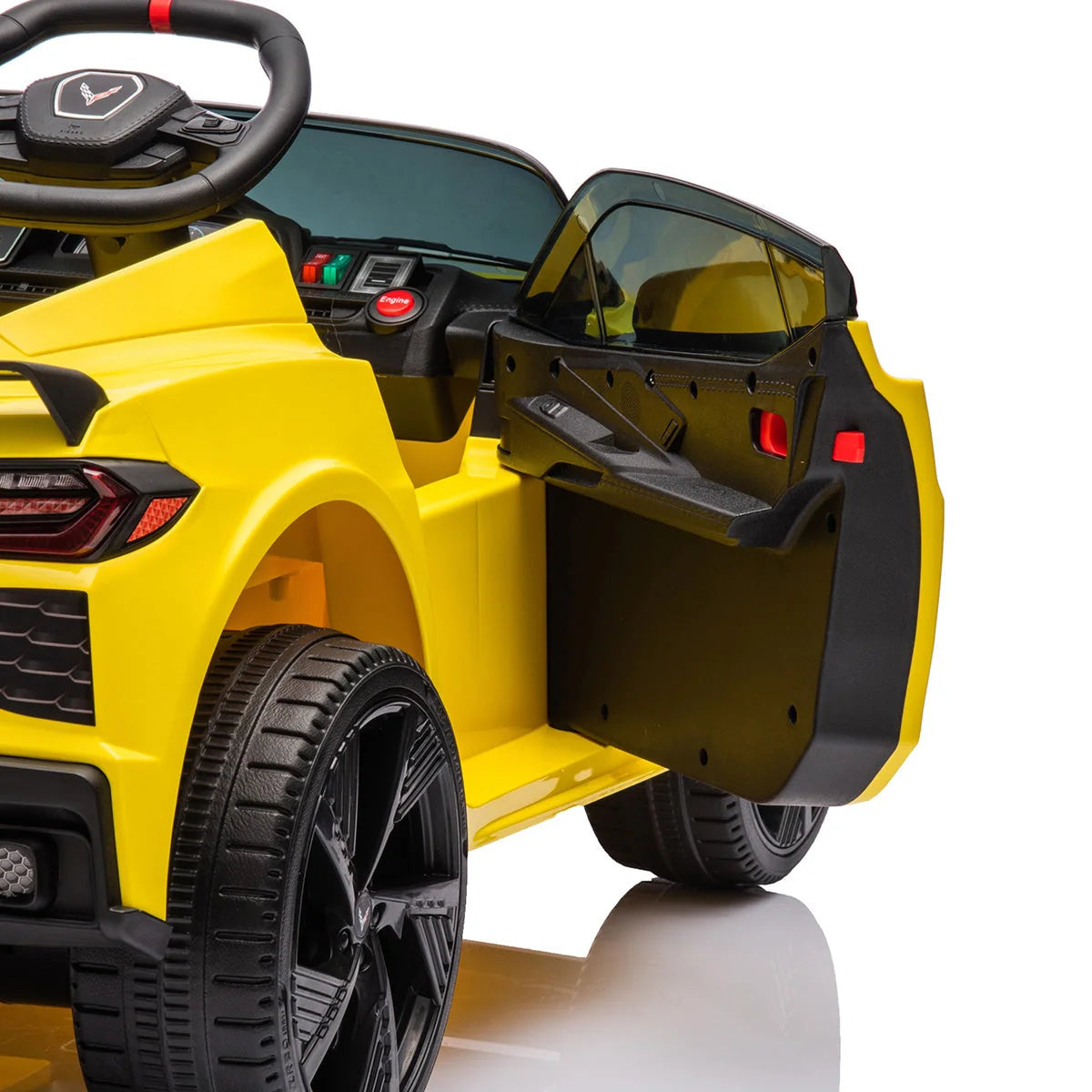 Ride-On Car 12V Parental Remote Control LED Lights