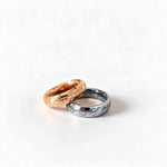 Ring Glow-In-The-Dark Engraved Runes Hypoallergenic