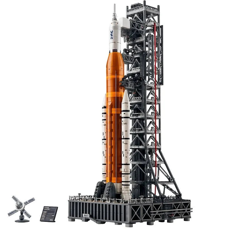 Rocket Building Kit 3,601-Piece Detachable Capsule Launch Tower