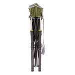 Rocking Camp Chair Spring-Action Folding With Cup Holder
