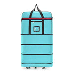 Rolling Duffel Bag Water-Resistant With Telescoping Handle & Smooth-Rolling Wheels