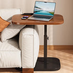 Rolling Laptop Desk Height Adjustable 360° Rotating Tabletop