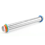 Rolling Pin Adjustable Removable Spacers Stainless Steel Non-Stick