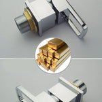 Roman Tub Faucet Solid Brass Waterfall Spout Polished Chrome