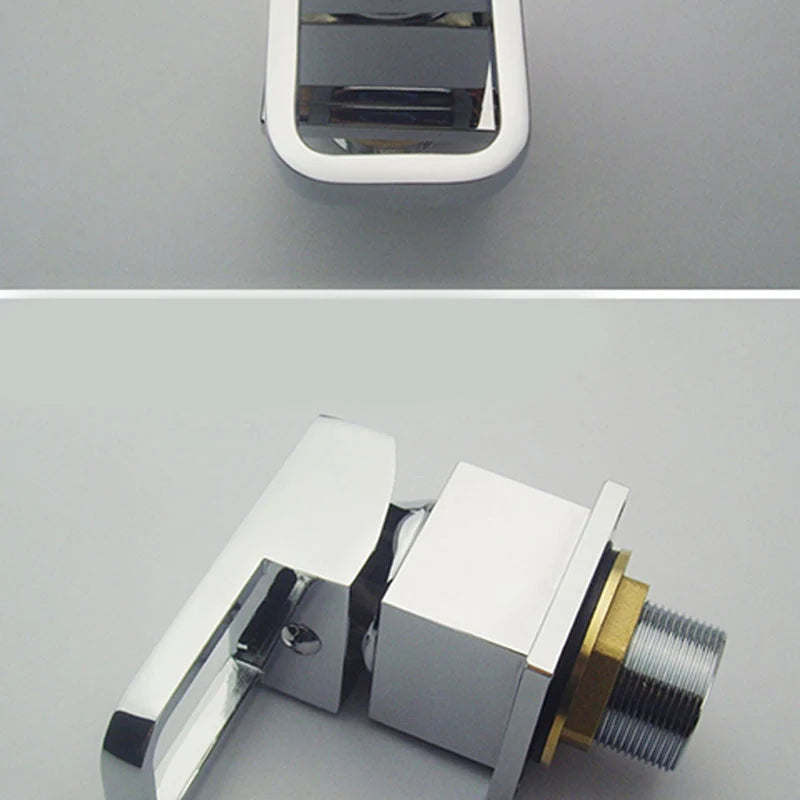 Roman Tub Faucet Waterfall Spout Solid Brass