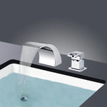 Roman Tub Faucet Waterfall Spout Solid Brass