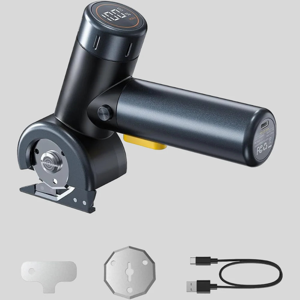 Rotary Cutter Cordless Rechargeable USB-C & LED Light