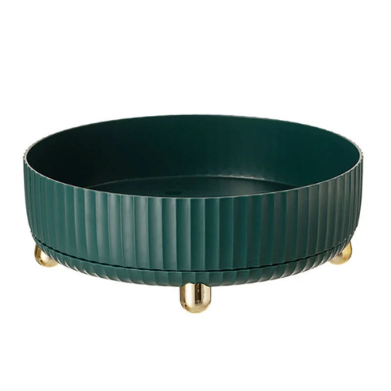 Rotating Organizer Tray 360° Swivel Non-Slip Base