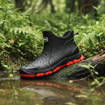 Rubber Boots PVC Waterproof Non-Slip Tread