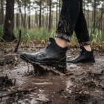 Rubber Boots PVC Waterproof Non-Slip Tread
