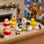 Rubber Duck Advent Calendar 24 Floating Squeaky Bath Toys