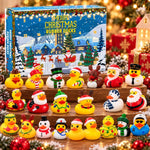Rubber Duck Advent Calendar 24 Vinyl Bath Toys