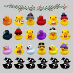 Rubber Duck Advent Calendar Christmas-Themed Set of 24