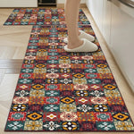 Rug Runner Non-Slip Backing Soft Surface Easy-Care Fabric
