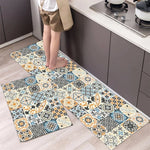 Rug Runner Non-Slip Backing Soft Surface Easy-Care Fabric
