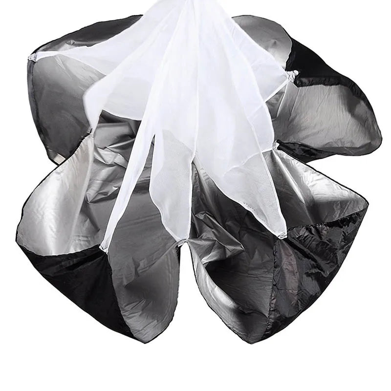 Running Parachute Trainer Adjustable Waist Belt Foldable & Portable