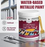 Rust-Converting Paint Metallic One-Coat Brush Included