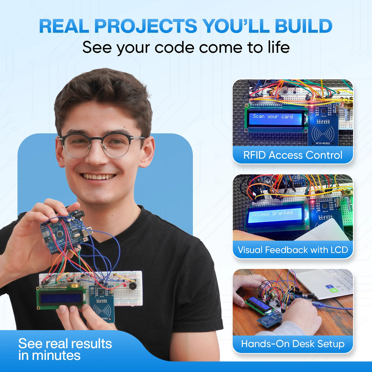 STEM Electronics Kit 25-Week App-Guided All Parts Included