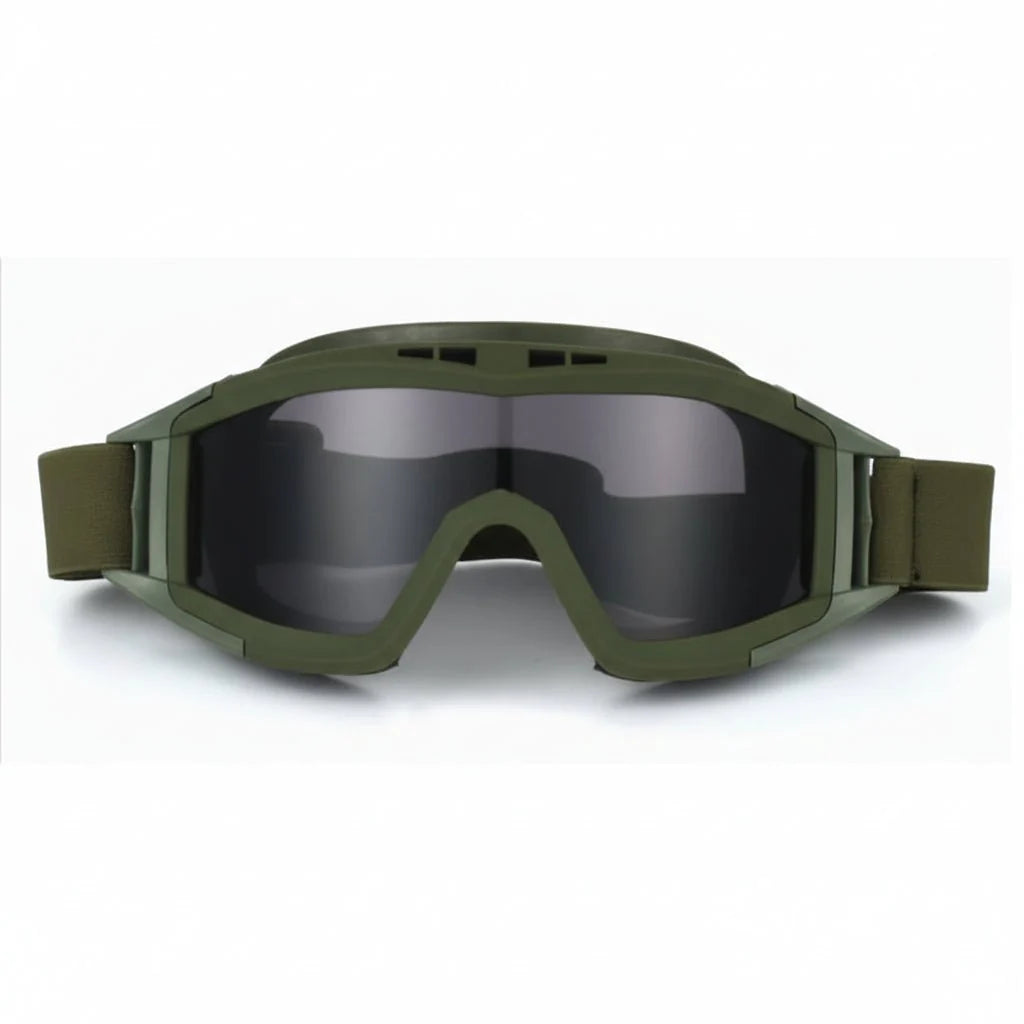 Safety Goggles Impact-Resistant Polycarbonate Lenses Adjustable Strap & Padded Fit