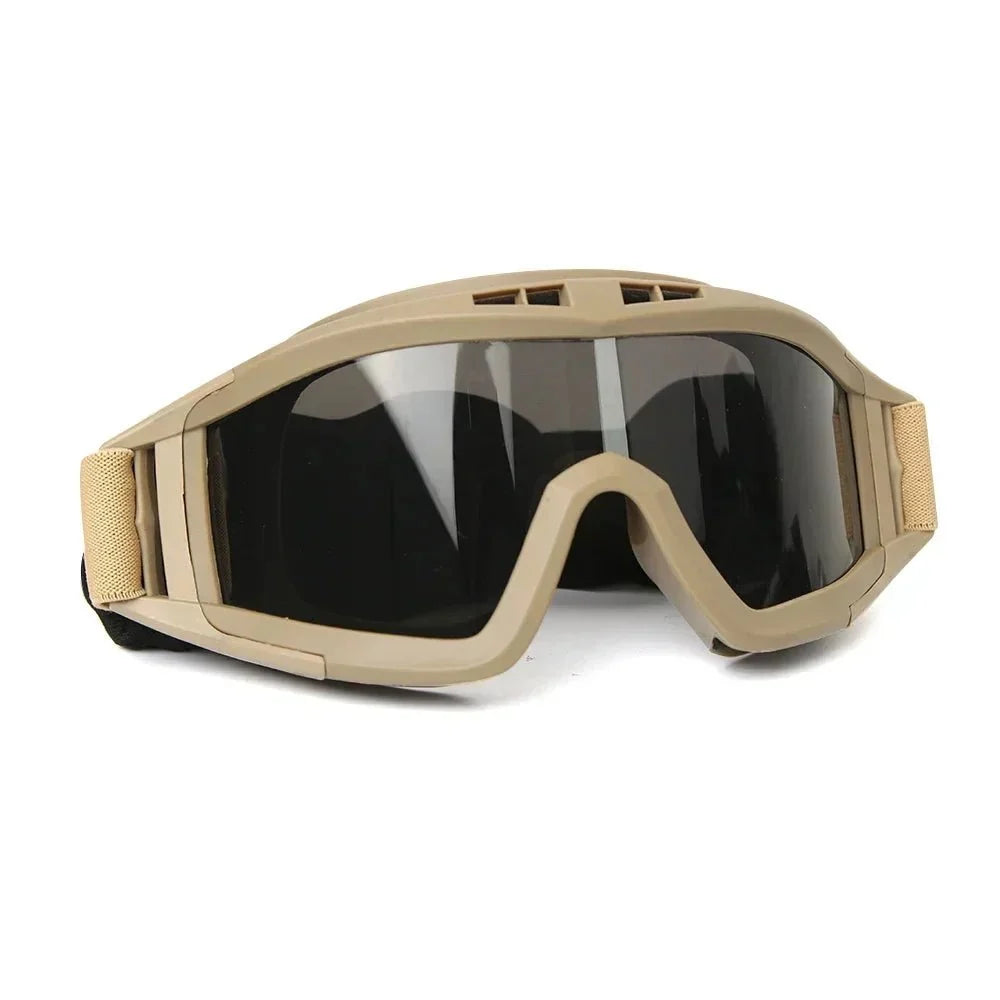 Safety Goggles Impact-Resistant Polycarbonate Lenses Adjustable Strap & Padded Fit