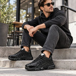 Safety Sneakers Reinforced Toe Puncture-Resistant Sole Slip-Resistant Tread