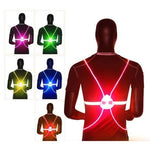 Safety Vest 360° LED & Fiber-Optic Weather-Resistant