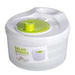 Salad Spinner Hand-Crank 5.3 Qt Colander Basket