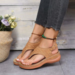 Sandals 3-Arch Orthotic Cushioned Footbed Non-Slip Sole
