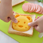 Sandwich Cutter & Sealer Bear Shape BPA-Free Plastic