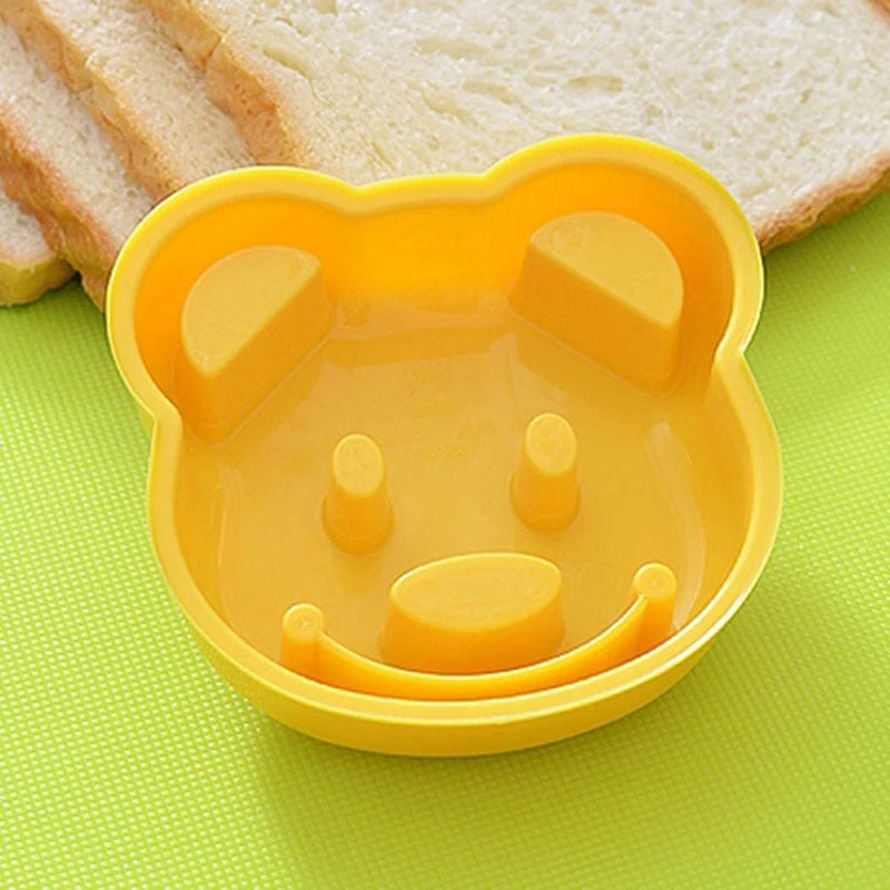 Sandwich Cutter & Sealer Bear Shape BPA-Free Plastic