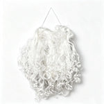 Santa Beard Long Curly Synthetic Adjustable Band