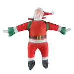 Santa Claus Figure 30cm Movable Arms Durable & Safe