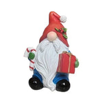 Santa Claus Figurine Durable & Weather-Resistant Playful Pose