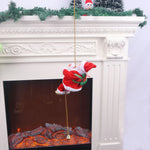 Santa Claus Figurine Fabric & Reflective Ornament