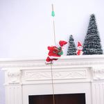 Santa Claus Figurine Fabric & Reflective Ornament