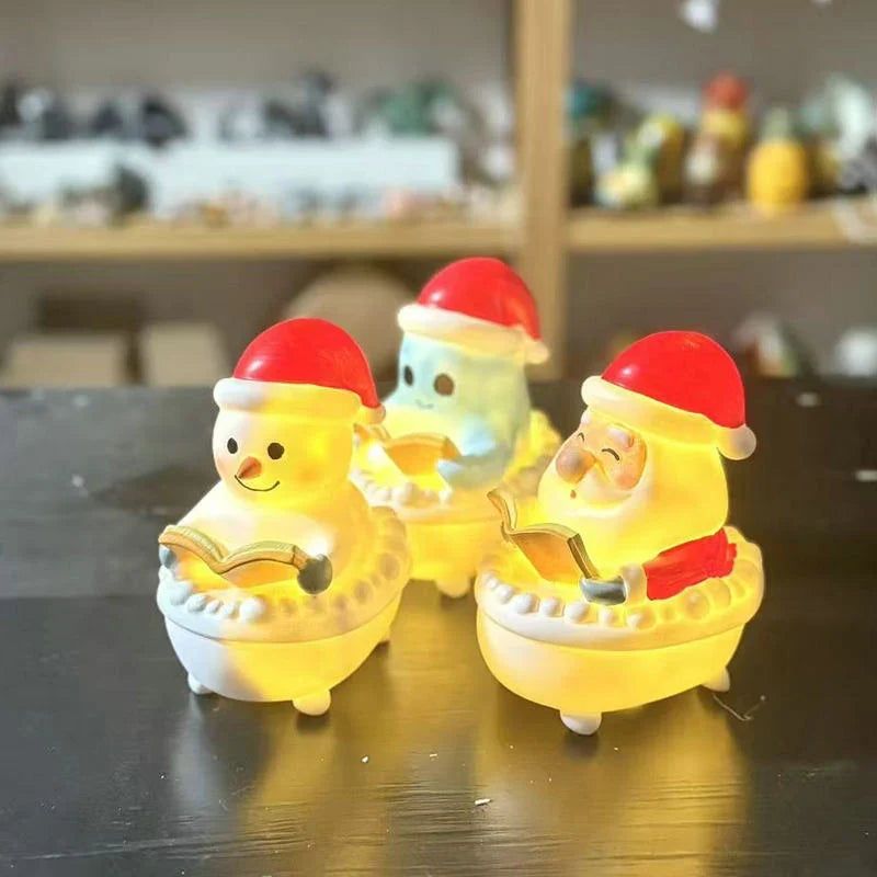 Santa Figure Durable Plastic Vibrant Design