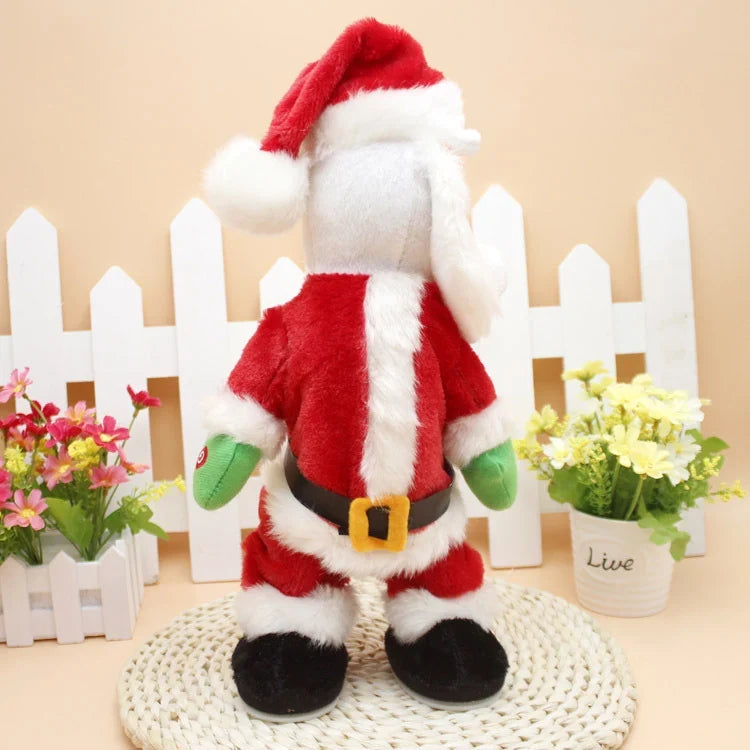 Santa Figure Plush Tabletop Decor