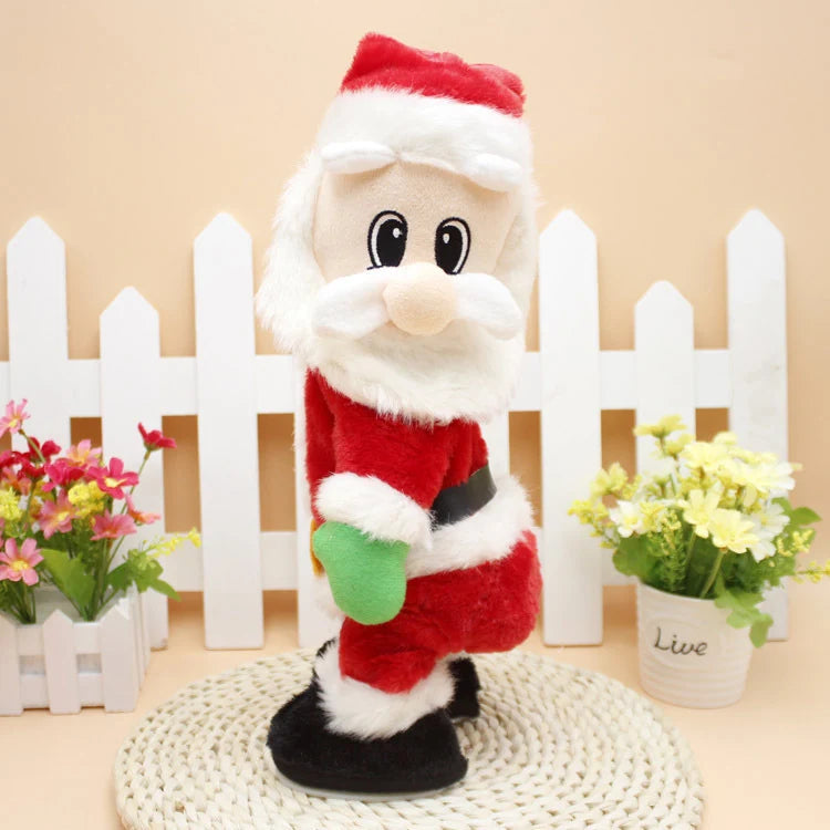 Santa Figure Soft Plush Tabletop Decor
