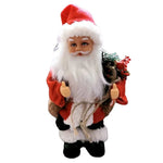 Santa Figurine Animated Dancing Red Finish