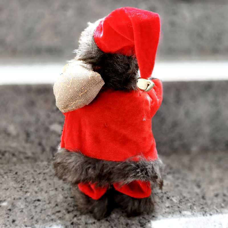 Santa Figurine Animated Dancing Tabletop & Shelf Display