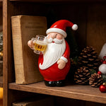 Santa Figurine Durable Polyresin Indoor & Outdoor