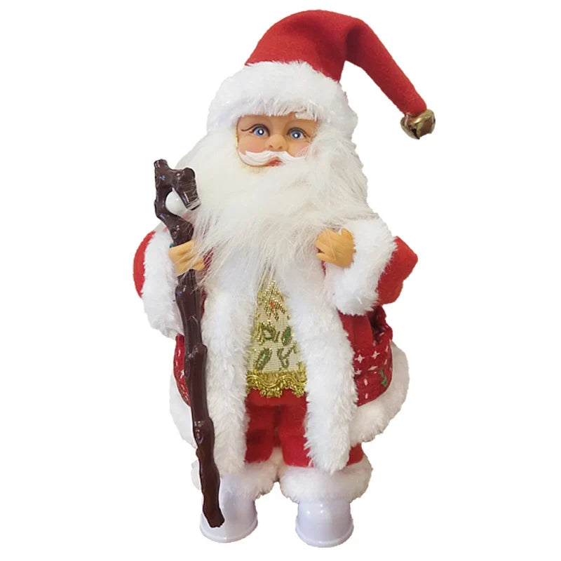 Santa Figurine Handcrafted Durable Tabletop 37 cm