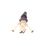 Santa Figurine Handmade Knitted Suit & Beard