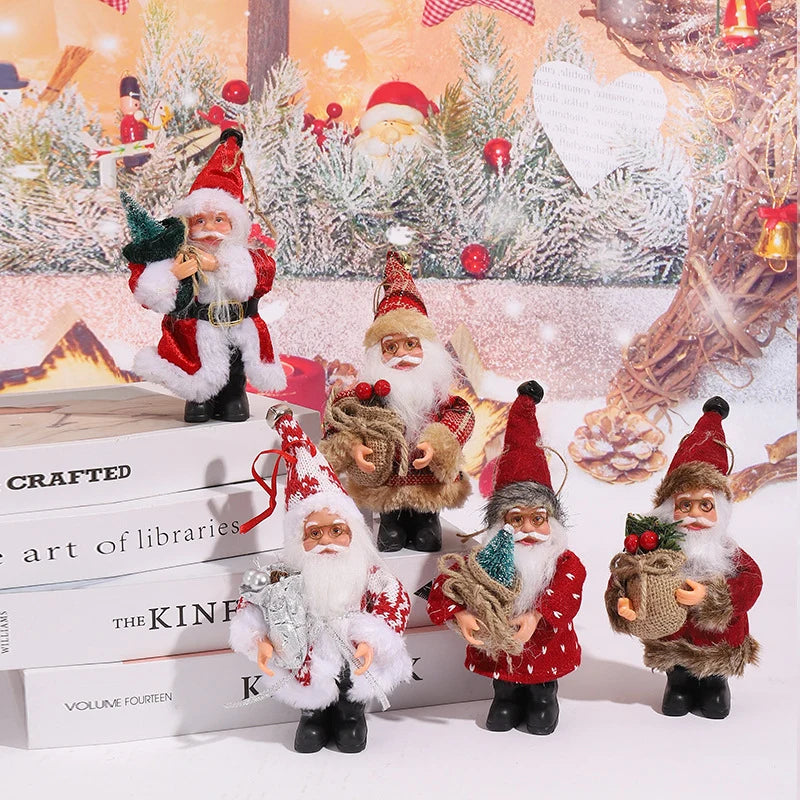 Santa Figurine Intricate Detailing Durable Construction