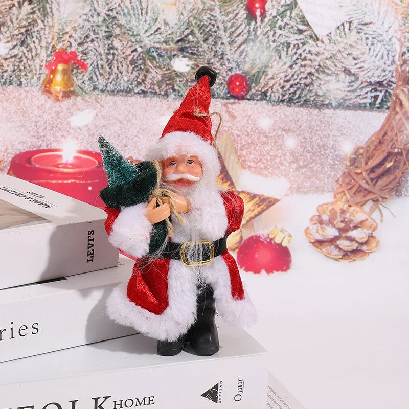 Santa Figurine Intricate Detailing Durable Construction